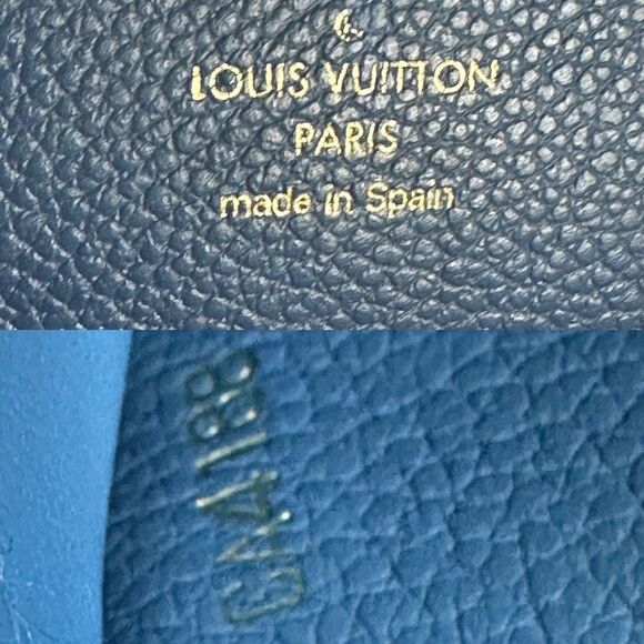 💯Authentic Louis Vuitton Ivory Empreinte Sarah Long Wallet-DIY WOC 🍀 - Picture 12 of 16